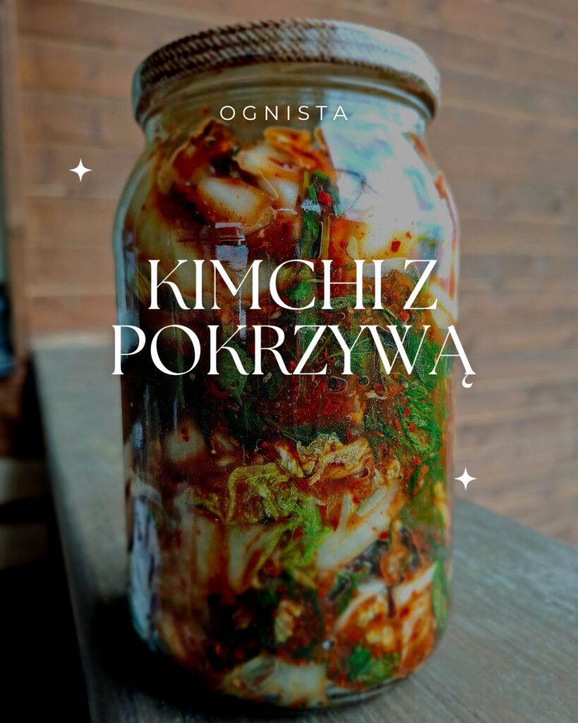 Ognista kimchi z pokrzywą
